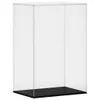 vidaXL Vetrina trasparente 17x12x25 cm Acrilico Anteprima dell’immagine prodotto 1