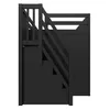 Flieks Etagenbett 140x200cm mit Schreibtisch und USB, Produktbild-Vorschau 5