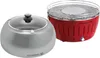LotusGrill Grillhaube miit Glas (neu!) Edelstahl XL Produktbild-Vorschau 3