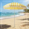Outsunny Sonnenschirm Strand Ø180 cm windfest Strandschirm Produktbild-Vorschau 3
