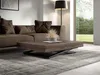 FURNLUX Couchtisch Sanna U Braun Und Schwarz 80cm / Produktbild-Vorschau 6
