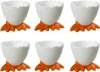 5 Stück Eierbecher, Cartoon-Eierhalter, weiche, Produktbild-Vorschau 1