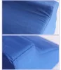 Blaues Keilkissen (50 x 25 x 15 cm) mit dreieckigem Produktbild-Vorschau 2