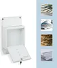 Relaxdays Briefkasten mit Sichtfenster, Metall, 4 Produktbild-Vorschau 6