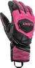 A single pink and black ski glove is shown against a white background. Produktbild-Vorschau