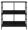 vidaXL Regál, 4 police, 78,5 x 33 x 82 cm, materiál: Náhled obrázku produktu 5