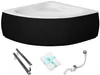 Aqua For You | Besco Eckbadewanne Mia - 140x140 Cm - Produktbild-Vorschau 1