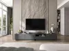 A modern living room with a TV stand and television. Produktbild-Vorschau