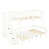 Flieks Etagenbett 90x200cm/120x200cm mit Lattenrost, Produktbild-Vorschau 9