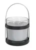 Glas-Windlicht Duftwachs Metallhalter schwarz Kerzenhalter Produktbild-Vorschau 7