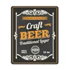 MuchoWow® Mauspad Mousepad Mannshöhle - Bier - Vintage - Produktbild-Vorschau 1