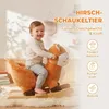 AIYAPLAY Kinder Schaukelpferd im Hirsch-Design, stabiles Produktbild-Vorschau 7