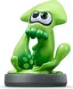 A green amiibo figure of an Inkling squid from the Splatoon video game series, standing on a gray base. Produktbild-Vorschau