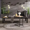 home24 Loungeset - 2-teilig - Polywood / Polyester - Grau Produktbild-Vorschau 2