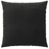 vidaXL Kissenbezug 6 pcs HEERLEN Schwarz 55 x 55 cm Samt Produktbild-Vorschau 2