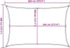 vidaXL Tenda da sole HDPE rettangolare 4x6 m Antracite Anteprima dell’immagine prodotto 7