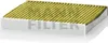 A product shot of a car cabin air filter. Produktbild-Vorschau