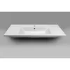 ZUNO 100 Lavabo in Vetroceramica 100x45cm, bianco Anteprima dell’immagine prodotto 3