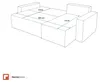 AMBER L Ecksofa mit Schlaffunktion und Bettkasten L-Form, Produktbild-Vorschau 7