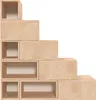 Treppenregal 125 cm - Roh (ohne Lack) Produktbild-Vorschau 3