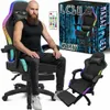Herní Herní Kbelíková Židle Kancelářská Židle Podnožka + Náhled obrázku produktu 13