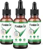 Three bottles of Fastaxol oil complex drops arranged diagonally on a white background. Produktbild-Vorschau