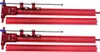 Two identical red parallel guides for a router or circular saw are shown against a white background. Náhled obrázku produktu
