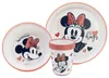 STOR Kindergeschirr Set Rutschfest Minnie Maus - 3-teilig Produktbild-Vorschau 1