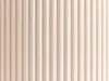 BELIANI Beistelltisch cremeweiß MDF geriffeltes Design Fuß Produktbild-Vorschau 6