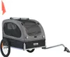 Rimorchio per cani 40 kg rimorchio per biciclette Acciaio Anteprima dell’immagine prodotto 1