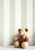 NEWROOM Tapete Augustin Grau Vliestapete - Kinder Streifen Produktbild-Vorschau 1