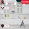 KOTARBAU® Scaletta Pieghevole 2 Gradini Scala in Acciaio a Anteprima dell’immagine prodotto 4