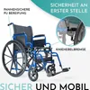 Rollstuhl RIO - faltbarer & leichter Greifreifen-Rollstuhl Produktbild-Vorschau 5