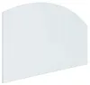 vidaXL Feuerstelle Glasplatte Transparent 100 x 60 cm Glas Produktbild-Vorschau 1