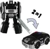 Transformujúci sa ROBOT + KARTY, 2 v 1 automobilový robot, Náhľad obrázku produktu 4
