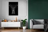 MuchoWow® Gerahmtes Poster Taurus - Tiere - Schwarz - Weiß Produktbild-Vorschau 5