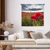 MuchoWow® Wandteppich Wandbehang Mohnblumen vor einem Produktbild-Vorschau 2