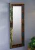 MASSIVMOEBEL24Spiegel Altholz 59x5x145 mehrfarbig lackiert Produktbild-Vorschau 6