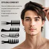Lot de 4 peignes de coiffure – peignes à dents larges pour Voir les images du produit 6