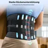 Rückenbandage, Bandscheiben-Gürtel, Lendenwirbelstütze, mit Produktbild-Vorschau 2