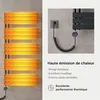 doporro Radiateur de Salle de Bain Sèche-Serviette 159x60cm Voir les images du produit 3