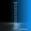 WORHAN Leiter 555cm Aluminium Teleskopleiter Klappleiter Produktbild-Vorschau 7