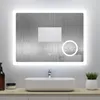 LED Badspiegel mit 3-fache Vergrößerung Beschlagfrei Produktbild-Vorschau 2
