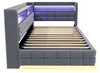 Rozkládací pohovka 90 × 200 cm s hydraulickým úložným Náhled obrázku produktu 18