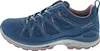 A side view of a blue LOWA Innox Evo II GTX shoe. Voir les images du produit