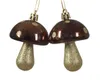 Christbaumschmuck Kunststoff Fliegenpilze 7.5cm 2er Set - Produktbild-Vorschau 2