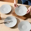 Teller Set 4-teiliges Keramik Ø21,3 cm – Essteller, Kuchen- Produktbild-Vorschau 8