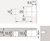 Hettich 65525, Stahl, Silber, 200 Stück(e) Produktbild-Vorschau 3