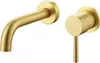 Einhebelmischer für die Wand PIZO gold Produktbild-Vorschau 2