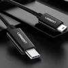 Ugreen USB-C zu miniUSB Kabel 480Mbps 1m Schwarz Produktbild-Vorschau 2